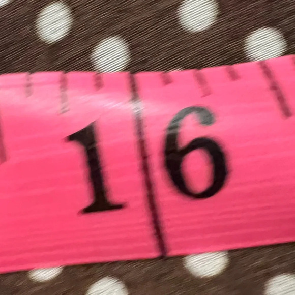 Jessica brand, Brown and White polka dot skirt, size Large - Picture 4 of 4